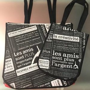 LULULEMON Large & Small Tote Bags